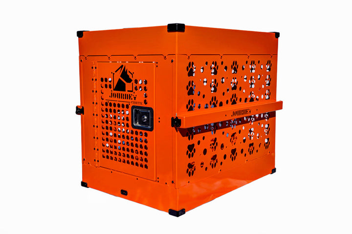 Journey Crates - Collapsible Crate - Orange - Dog crates by Journey Crates