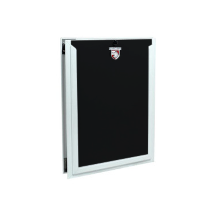 Security Boss SB Standard Door Mount Pet Door - Dual Flap Bronze - by Security Boss