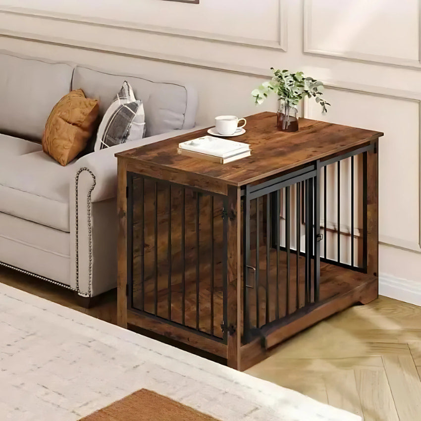 OnePaw AURELIA Luxury Dog Crate - - Furniture Crate by OnePaw Dog Company
