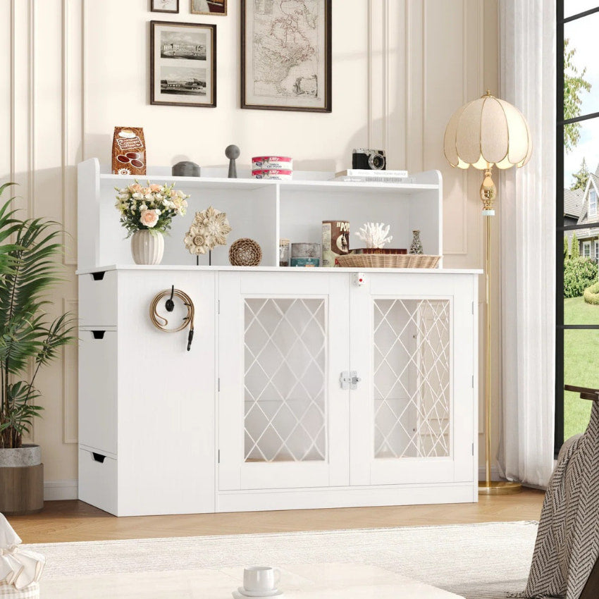 OnePaw VIRELIA Furniture Dog Crate - - Furniture Crate by OnePaw Dog Company