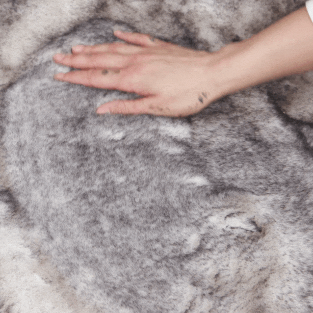 PupProtector™ Luxe Waterproof Bed Runner - Ultra Soft Chinchilla - - Dog Blanket by Paw.com
