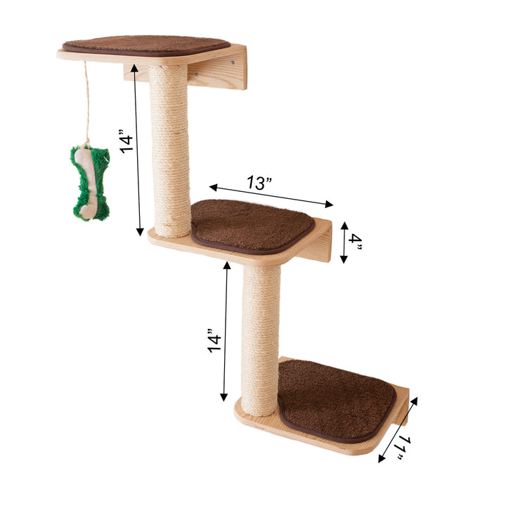Armarkat Cat Wall Steps - - Cat Tree by Armarkat