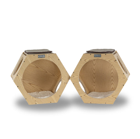 Armarkat Set of Two Wood Cat Wall Tree Additions - - Cat Tree by Armarkat