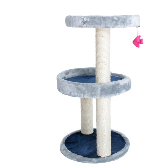 Armarkat 3-Level Cat Scratcher with Plush Perch - - Cat Scratcher by Armarkat