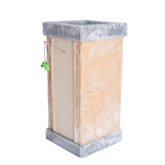 Armarkat Double Condo Cat House with Scratching Carpet - - Cat House by Armarkat