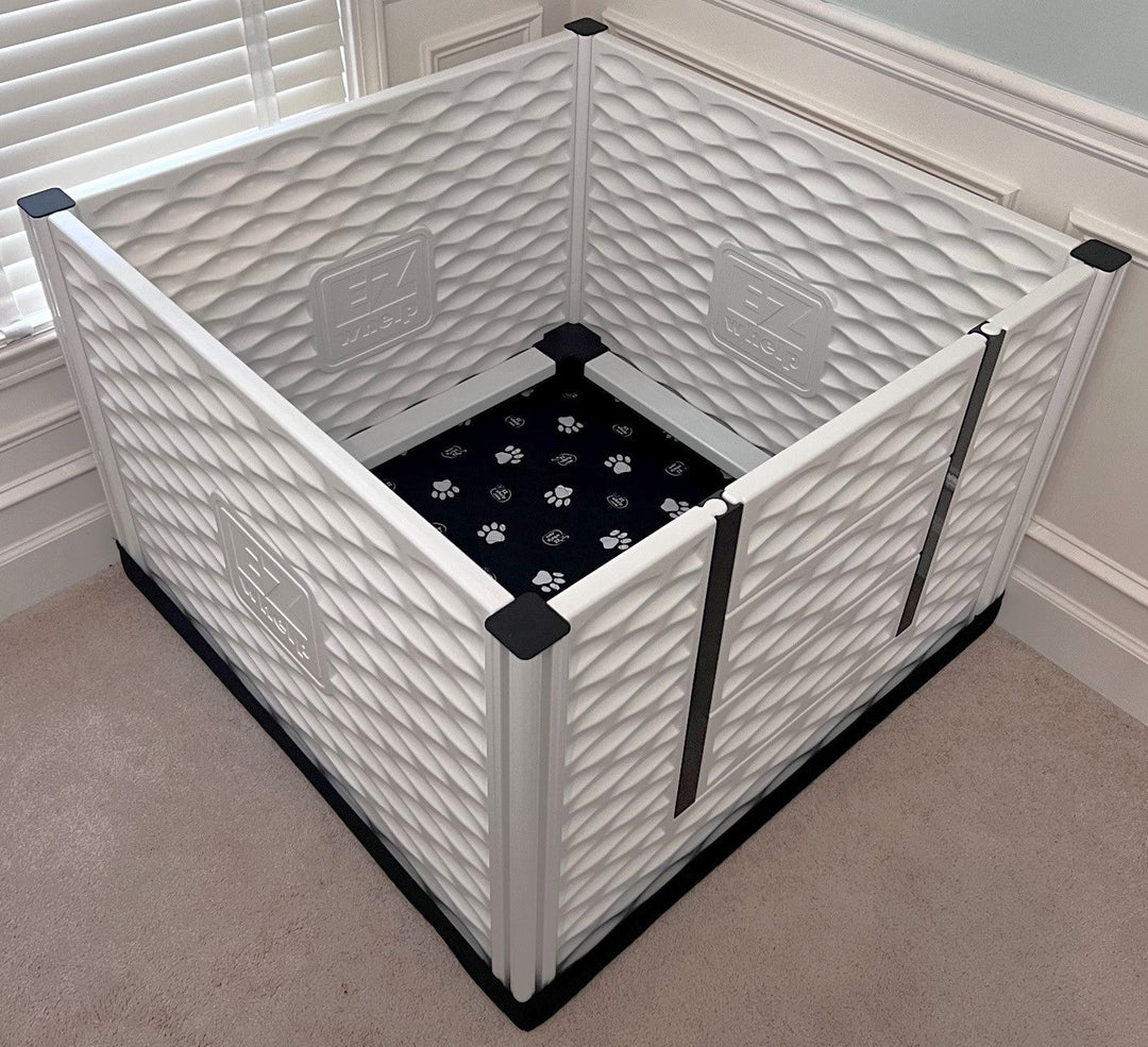 EZclassic TALL Whelping Box w/Rails - - Whelping Box by EZwhelp