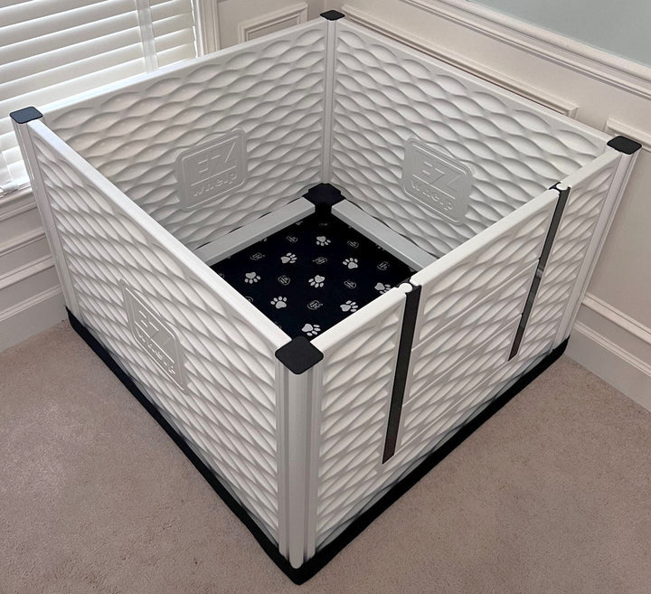 EZclassic TALL Whelping Box w/Rails - - Whelping Box by EZwhelp