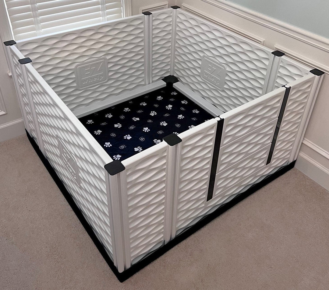 EZclassic TALL Whelping Box w/Rails - - Whelping Box by EZwhelp