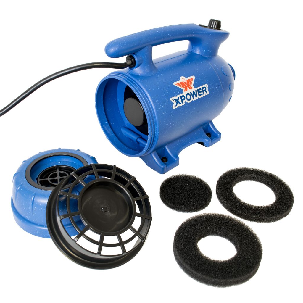 XPOWER B-24 Professional Pet Grooming Force Dryer - - Pet dryers by XPOWER