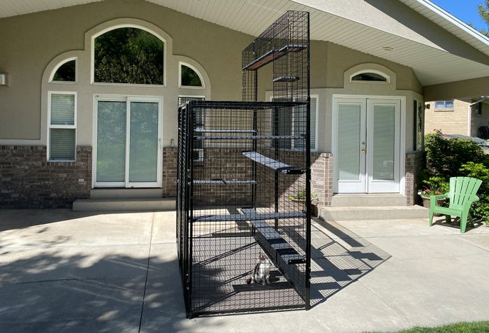 K9 Kennel Store 5-Piece Backyard Jungle - - Catio by K9 Kennel Store