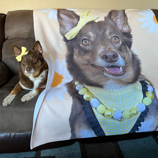 Petsies Custom Pet Photo Blankets