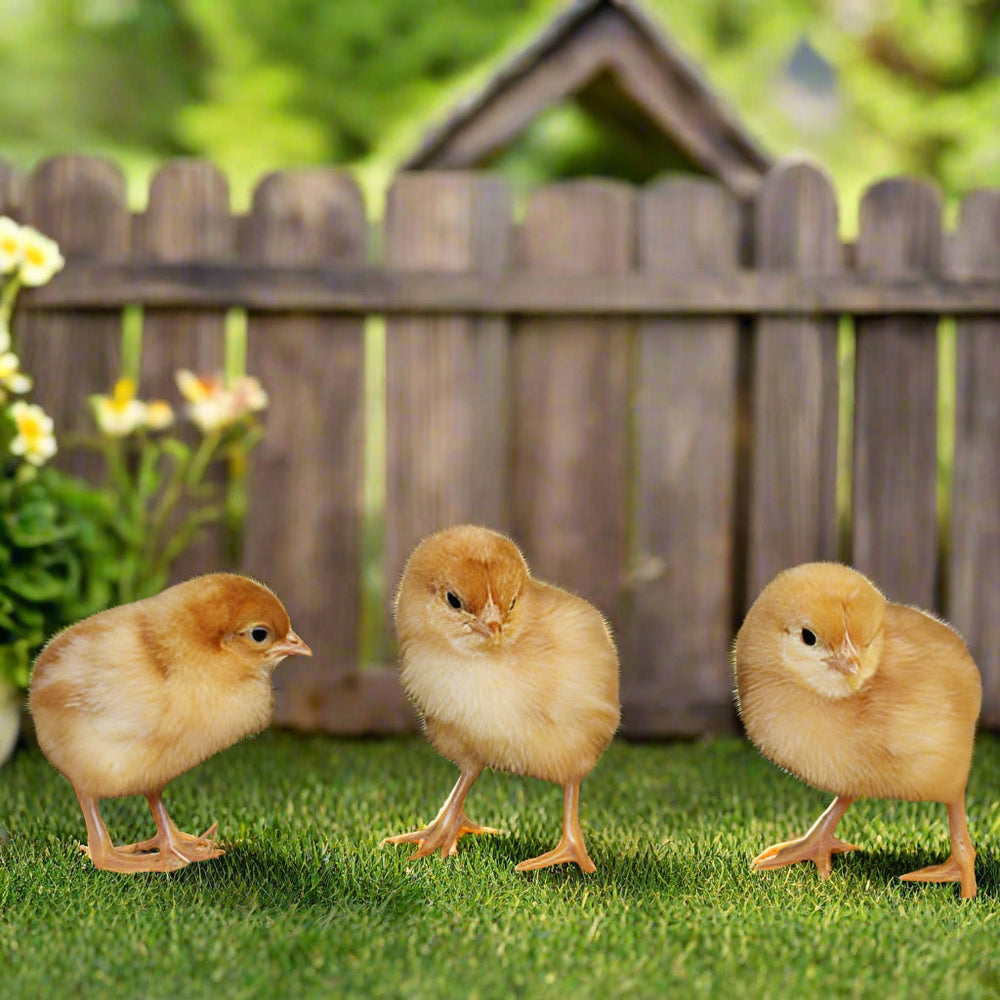 Golden Comet (ISA Brown / Red Sex-Link) Chicks – Buy 10 + 5 Bonus Free (15 All-Female, Shipping Included) - - by Az Chickens