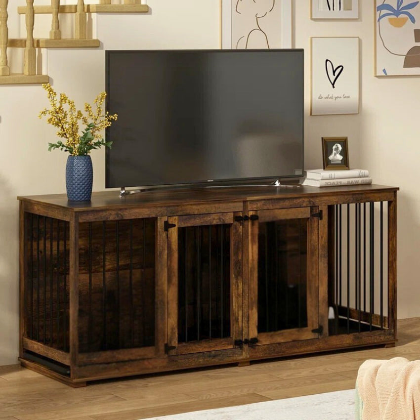 OnePaw LIVIA Furniture Dog Crate - - Furniture Crate by OnePaw Dog Company