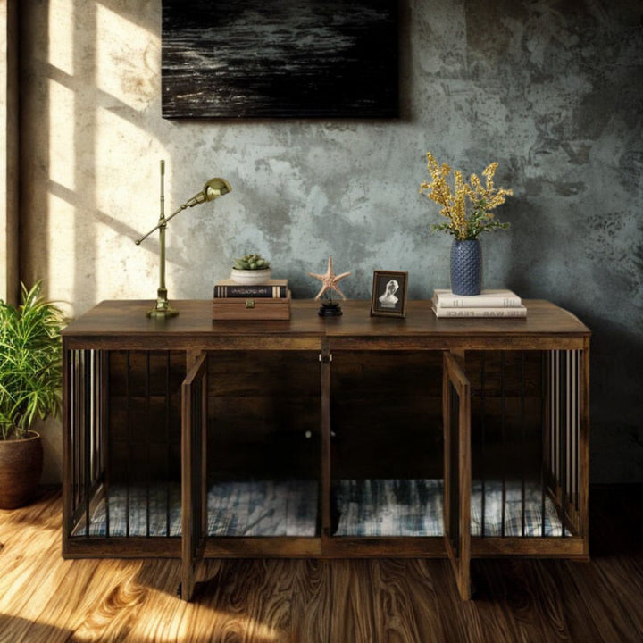 OnePaw LIVIA Furniture Dog Crate - - Furniture Crate by OnePaw Dog Company