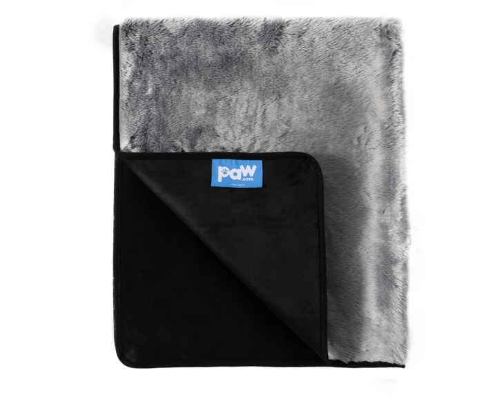 PupProtector™ Short Fur Waterproof Throw Blanket - Charcoal Grey - - Dog Blanket by Paw.com
