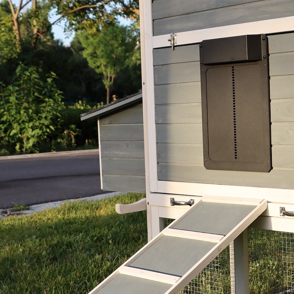 Farmight Automatic Chicken Coop Door, Aluminum - - Automatic Chicken Doors by My Pet Chicken