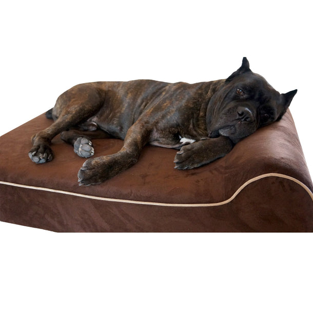 Bully Beds Original Orthopedic Bed - Chocolate - Dog bed by Bully Beds