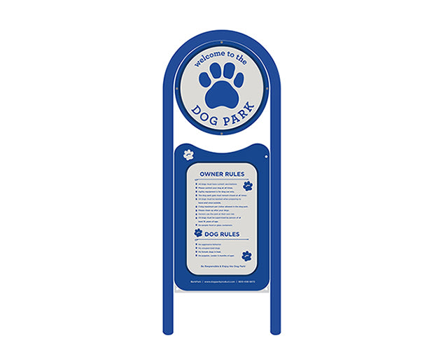 BarkPark Premium Welcome Sign - Playful - by BarkPark