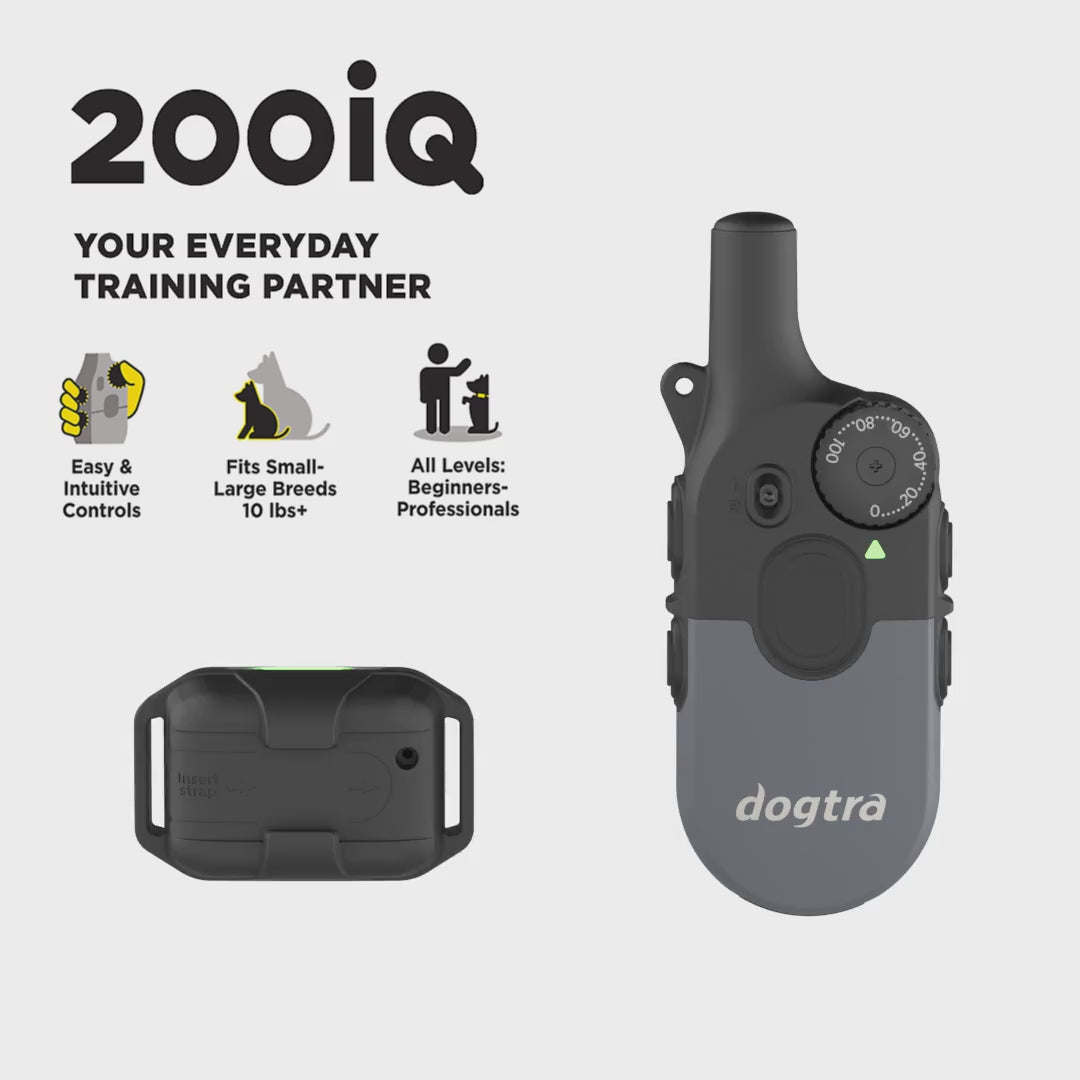 Dogtra 200iQ 1-DOG Unit - - Training collars by Dogtra