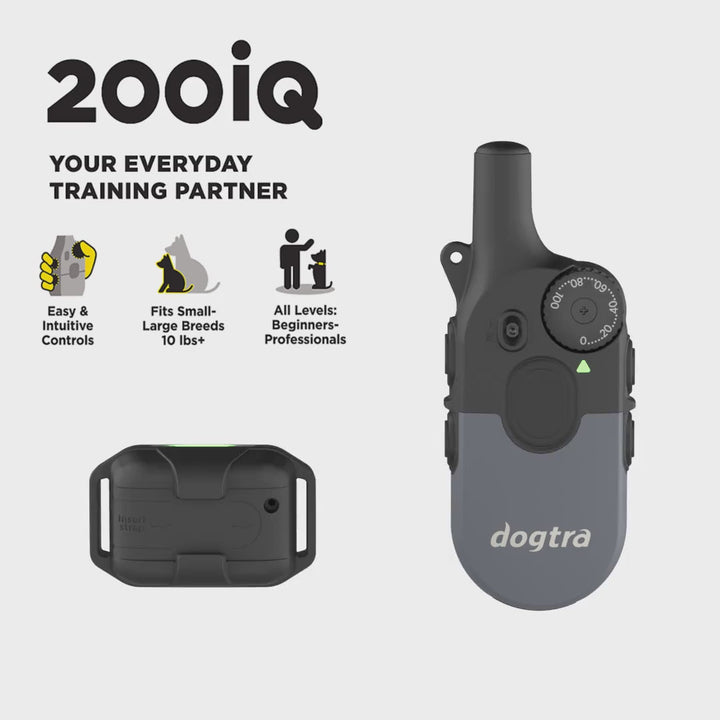 Dogtra 200iQ 1-DOG Unit - - Training collars by Dogtra