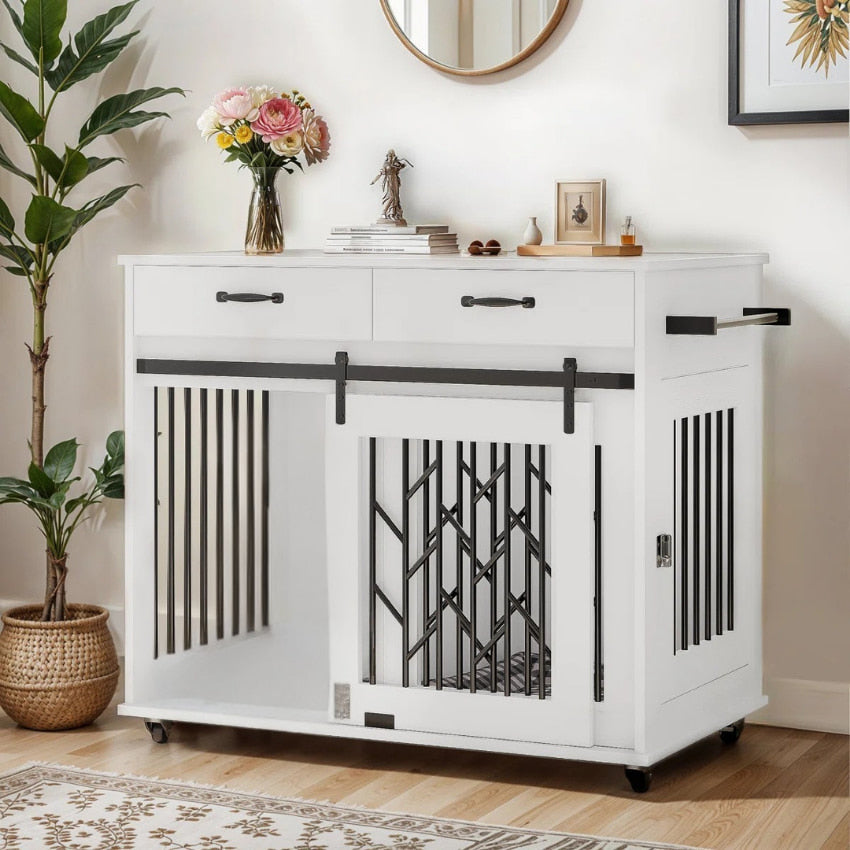 OnePaw ORSA Furniture Dog Crate - - Furniture Crate by OnePaw Dog Company