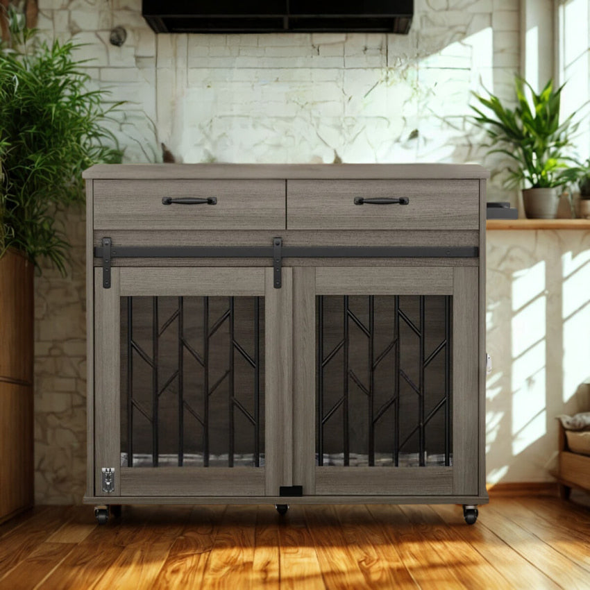 OnePaw ORSA Furniture Dog Crate - - Furniture Crate by OnePaw Dog Company