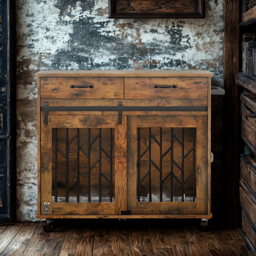OnePaw ORSA Furniture Dog Crate - - Furniture Crate by OnePaw Dog Company