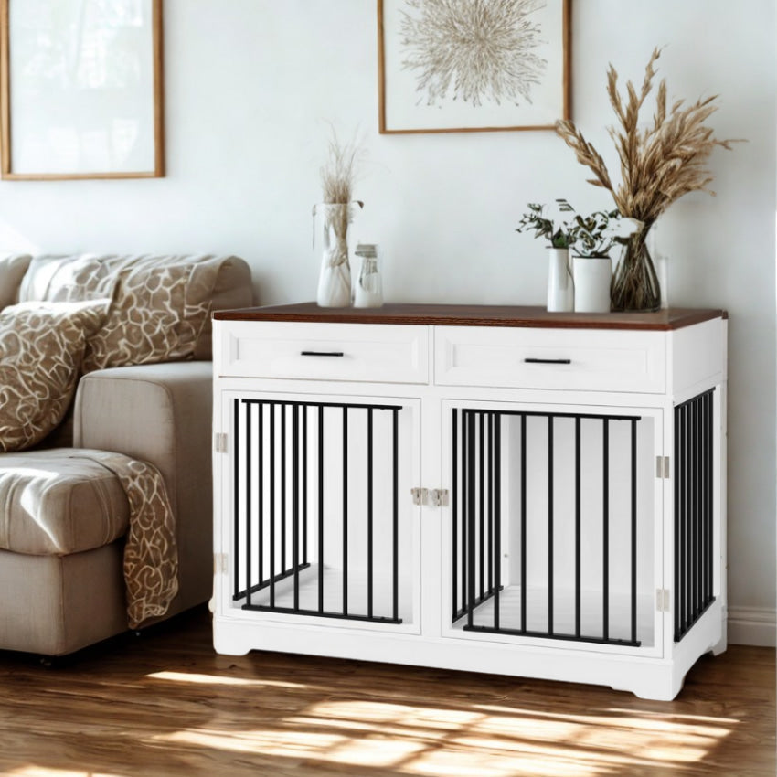 OnePaw ELARA Furniture Dog Crate - - Furniture Crate by OnePaw Dog Company