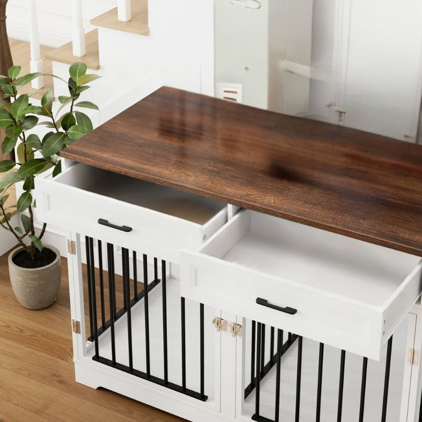 OnePaw ELARA Furniture Dog Crate - - Furniture Crate by OnePaw Dog Company
