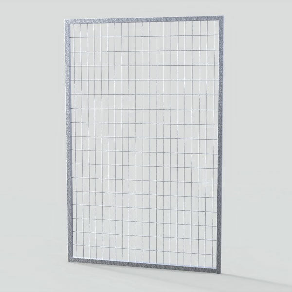 TK Products Kennel End Panel - 4’x6’ Panel - Dog Kennels & Runs Accessories by TK Products