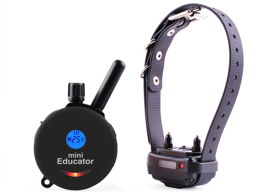 E-Collar ET-300 Mini Educator 1/2 Mile Remote Dog Trainer - Black - Training collars by E-Collar Technologies