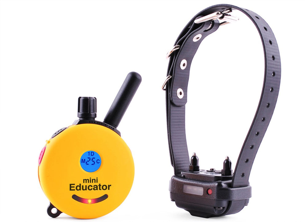 E-Collar ET-300 Mini Educator 1/2 Mile Remote Dog Trainer - Yellow - Training collars by E-Collar Technologies