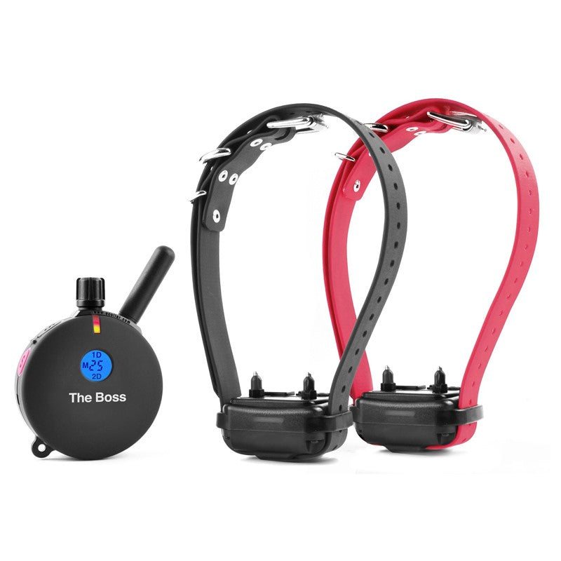 E-Collar ET-802 "The Boss" 2 Dog Remote Trainer - - Training collars by E-Collar Technologies