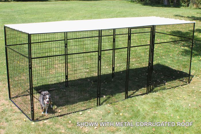 K9 Kennel Store Basic 7' Tall Wire Kennel (Powder-Coated) - - Dog Kennels & Runs by K9 Kennel Store