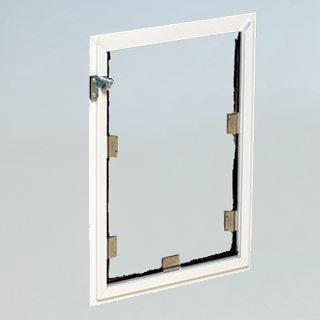 Hale Pet Door - Interior Frame Only - 2") - Accessories by Hale Pet Door
