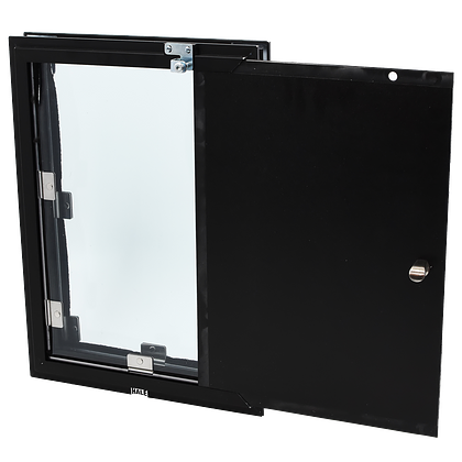 Hale Door Mounted Pet Door - Dark Bronze - Pet doors by Hale Pet Door