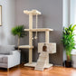 Armarkat 58" Natural Sisal Real Wood Scratching Cat Tree - - Cat Tree by Armarkat