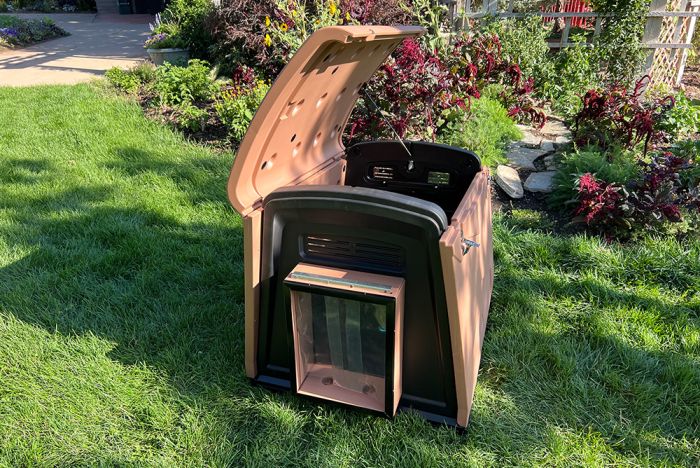 K9 Kennel Store K9 Estates Large Insulated Dog House - - Dog House by K9 Kennel Store