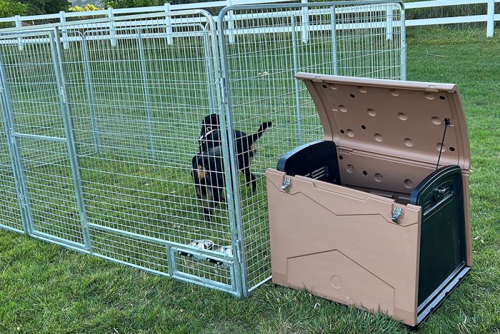 K9 Kennel Store K9 Estates Large Insulated Dog House - - Dog House by K9 Kennel Store