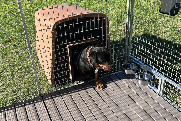K9 Kennel Store K9 Estates Large Insulated Dog House - - Dog House by K9 Kennel Store