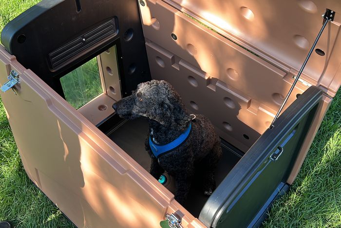 K9 Kennel Store K9 Estates Large Insulated Dog House - - Dog House by K9 Kennel Store