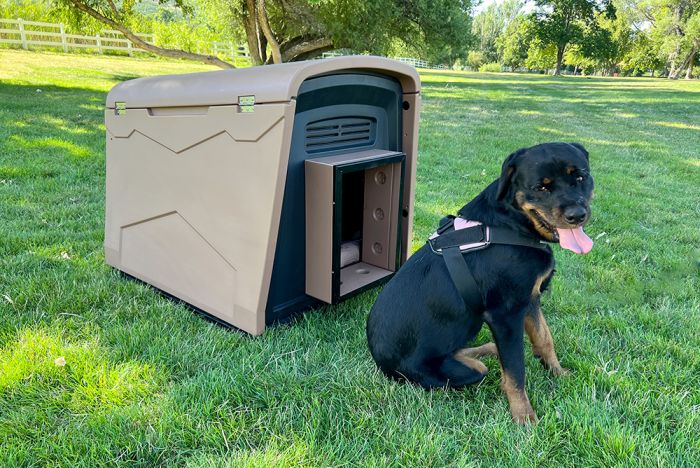 K9 Kennel Store K9 Estates Large Insulated Dog House - - Dog House by K9 Kennel Store