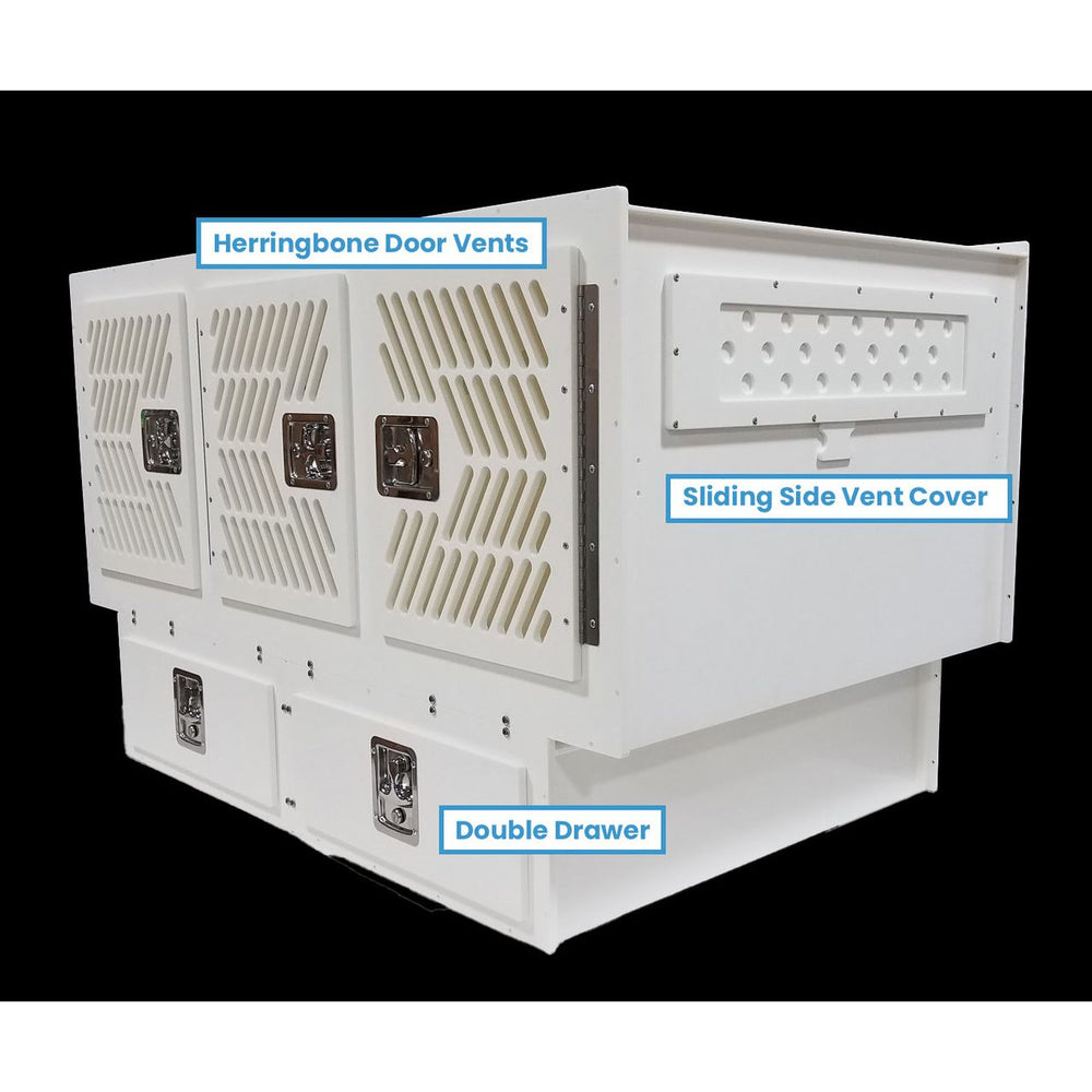 Northstar Plastics 3 Dog Box Kit - - Dog Box by Northstar Plastics