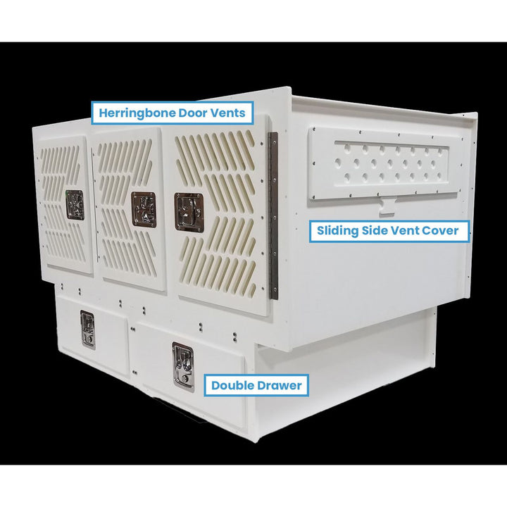 Northstar Plastics 3 Dog Box Kit - - Dog Box by Northstar Plastics