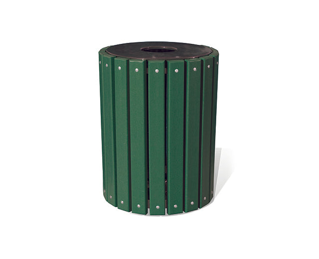 BarkPark Recycled Tidy Up Trash Receptacle Kit - Green - by BarkPark