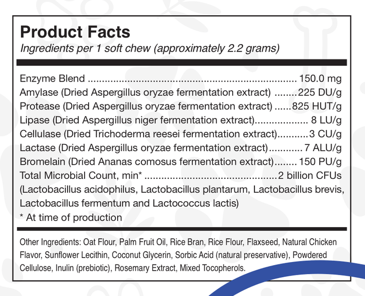 Gut Garden Digestive Support Chews - - by My Dog Sanctuary