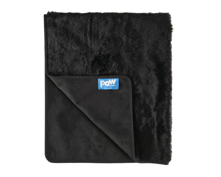 PupProtector™ Short Fur Waterproof Throw Blanket - Midnight Black - - Dog Blanket by Paw.com
