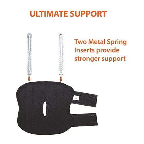 NeoAlly Rear Leg Hock Brace - Metal Spring Strips for Small Dogs [Short Version] (Pair) - - by Neoallypets