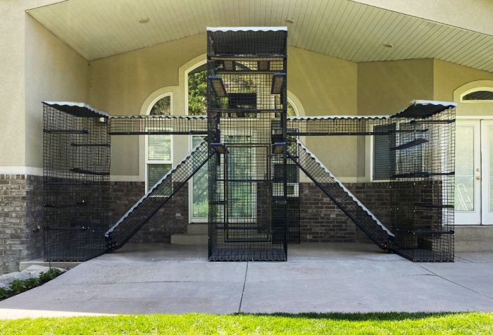 K9 Kennel Store 9-Piece Urban Forest - - Catio by K9 Kennel Store