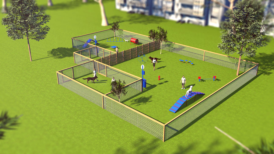BarkPark Combination Course - - by BarkPark